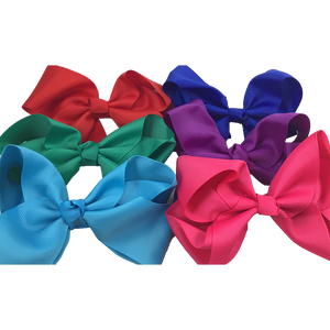 Chixx 6” Solid Basic Traditional Bow Collection - Fall Brights