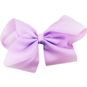Chixx 8” Solid Basic Traditional Bow - Light Orchid