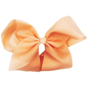 Chixx 4” Solid Basic Traditional Bow - Peach