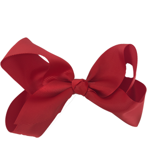 Chixx 4” Solid Basic Traditional Bow - Red