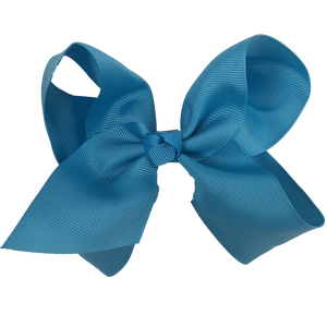 Chixx 4” Solid Basic Traditional Bow - Turquoise