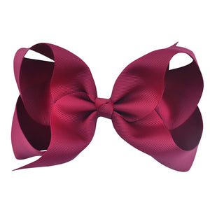 Chixx 4” Solid Basic Traditional Bow - Maroon