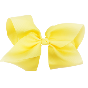 Chixx 8” Solid Basic Traditional Bow - Lemon