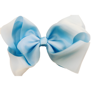 Chixx 6” Solid Basic Traditional Bow - Light Blue