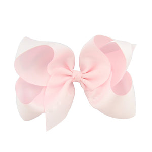 Chixx 6” Solid Basic Traditional Bow - Pink