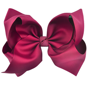 Chixx 8” Solid Basic Traditional Bow - Maroon