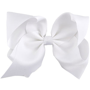 Chixx 8” Solid Basic Traditional Bow - White