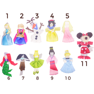 Princess Character Clips - Choose Your Characters